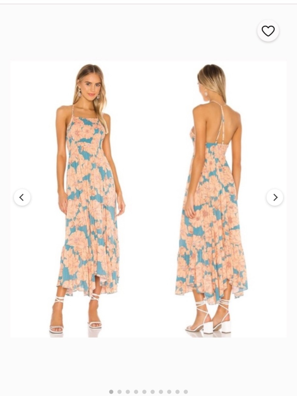 Free People Maxi Sundress Dress Floral sz S Mint condition. Price is firm!